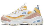 Кроссовки Skechers D'Lites 1.0 Low Running Shoes Gs White/Yellow Women's - фото