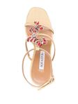 Aquazzura босоножки Capri Crush 105, серый - фото 4