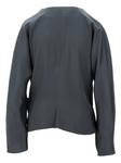 Блузка с драпировкой Giorgio Armani, серый - фото 2