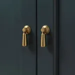 Комод с дверцами IKEA LOMMARP, 102x101 см, сине-зеленый - фото 5