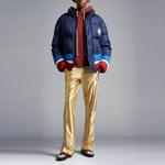 MONCLER GENIUS Пуховик мужской темно-синий, Dark Blue - фото 4