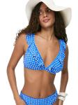 Треугольное бикини C&City, синий - фото 4