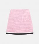 Твидовый мини-юбка Miu Miu, Rosa - фото