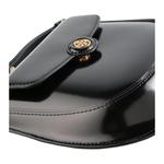 TORY BURCH Робинсон Спэззолато Маленькая Сумка Флип Чёрная - фото 5