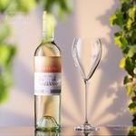 Фужеры для белого вина IMPERIAL каплевидной формы, 350 мл, "Париж", набор из 2 фужеров из хрустального стекла, можно мыть в посудомоечной машине IMPERIAL glass, прозрачный - фото 2