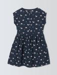 Детское платье-джерси с принтом лошадей John Lewis, Blue - фото 3
