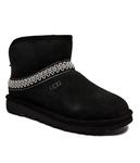 Ботинки зимние UGG W Classic Mini Crescent, черный - фото