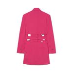 Женское платье с длинными рукавами Jacquemus, розовый - фото 2