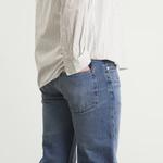 Спасательные джинсы A.P.C., washed индиго - фото 5