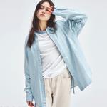 COVERNAT Рубашка унисекс светло-голубая - фото 4