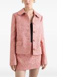 Жаккардовый жакет Dolce & Gabbana, розовый - фото 4