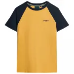 Футболка с коротким рукавом Superdry Essential Logo Baseball, желтый - фото 3