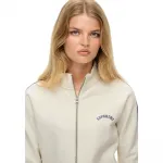 Толстовка Superdry Essential Logo Track full zip, белый - фото 4
