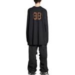 Футболка унисекс черная Balenciaga, черный - фото 4