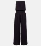 Джинсовый комбинезон без бретелей Naomi Melissa Odabash, черный - фото