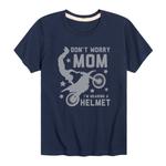 Футболка с рисунком Dont Worry Mom для мальчиков 8–20 лет Licensed Character, синий - фото