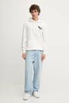 Хлопковая толстовка Tommy Jeans, белый - фото 2