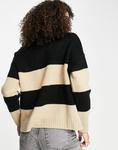 Черный джемпер в полоску ASOS DESIGN - фото 2