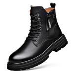 Ботинки Crew Martin Мужские Cachiotti, Черные С Утеплением - фото 3