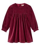 Платье из хлопкового вельвета Elvira Wheat, Ruby Red - фото