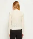 Шерстяной кардиган Slim fit Liu Jo, бежевый - фото 3