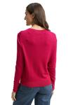 Джемпер TOM TAILOR PULLOVER, Dark Pink/Neon Pink - фото 3