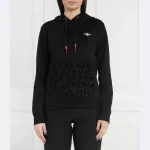 Толстовка обычного кроя Aeronautica Militare, черный - фото