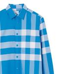 Рубашка мужская Burberry, синий - фото 4