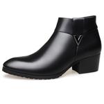 Черные мужские ботинки LUOMAIKE - фото 2