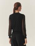 TATUUM Свитер 'MESHY' в черном цвете - фото 3
