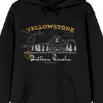 Мужская толстовка с рисунком Yellowstone Dutton Ranch Licensed Character - фото