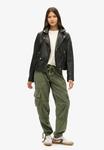 Свободные брюки-карго Superdry, Mottled Green - фото 5