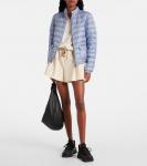 Ланс пуховик Moncler, светло-синий - фото 2