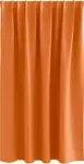 Плотные шторы с кольцами, 2 шт., светло-оранжевые vidaXL - фото 4