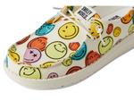 Туфли Hey Dude Kids Wendy Smiley, цвет Cream/Multi - фото 6