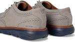 Оксфорды Johnston & Murphy Men's Larkin Wingtip, Gray Nubuck - фото 6