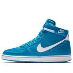 Кроссовки вандал высокие supreme Nike, синий - фото