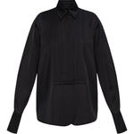 Рубашка плиссе JIL SANDER, черный - фото