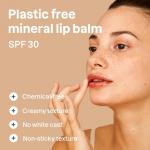 Оттеночный бальзам для губ Oceanly с SPF 30, сертифицированный EWG, не содержит пластика Attitude - фото 2