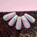 Дизайн искусственных типсов с клеем, 24 шт. Deni Carte - фото 5