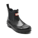 Сапоги резиновые Hunter с логотипом, черный - фото