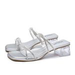 Женские тапочки Slide WESTLINK, серебряный - фото 10