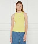 Футболки Slim fit Calvin Klein Jeans, желтый - фото