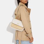 COACH Сумка кроссбоди из ткани с кожаными вставками - фото 5