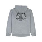 Мужской худи с принтом Caterpillar, Gray - фото 6