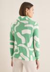 CECIL Лонгслив в зеленом цвете - фото 3