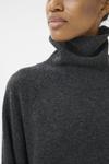 Джемпер Gestuz MANZI ROLLNECK, Deep Graphite/Dark Grey - фото 5