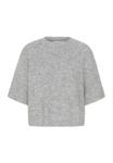 Вязаный свитер EMILIE CROPPED PULLOVER Kaffe, серый - фото 6