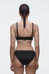 Ребристый топ бикини COS, черный - фото 2