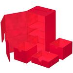 Аксессуары Ultimate Guard Twin Flip'n'Tray 200+ Monocolor: Red - фото